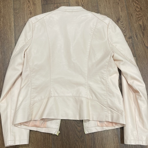 Calvin Klein Faux Leather Jacket - Picture 8 of 8